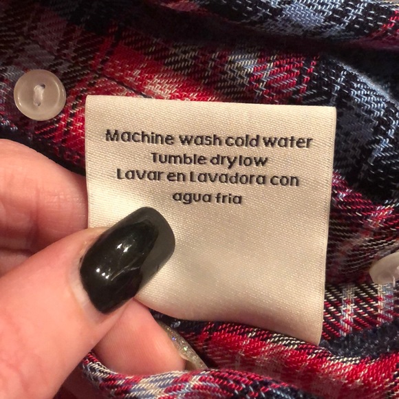 NWT SNEAK PEEK flannel - Picture 5 of 6
